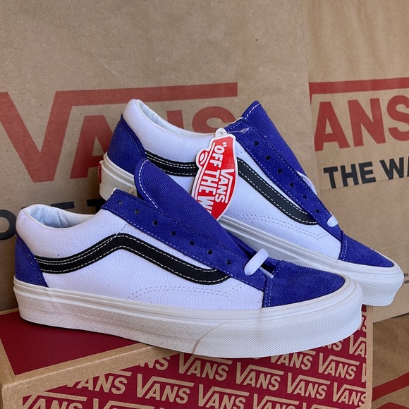 Vans Style 36 Retro Sport Royal Blue/True White WMNS sneakers - Picture 6 of 16